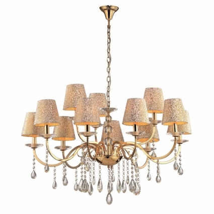 Подвесная люстра Ideal Lux Pantheon SP12 Oro