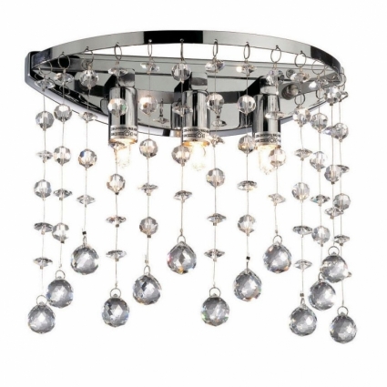 Настенный светильник Ideal Lux Monnlight AP3 Cromo