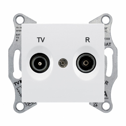 Розетка TV/R оконечная Schneider Electric Sedna 1dB SDN3301621