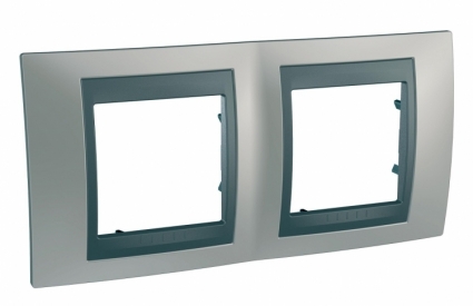 Рамка 2-постовая Schneider Electric Unica Top MGU66.004.239