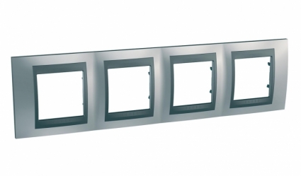 Рамка 4-постовая Schneider Electric Unica Top MGU66.008.238