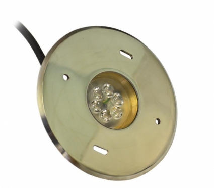 Подводный светодиодный светильник LEDprom LP GB 130/6/12 N AISI 316 12V теплый белый 4607610302027