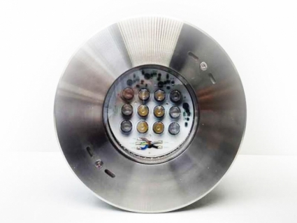 Подводный светодиодный светильник LEDprom LP GB 250/12/36 RGBW N AISI 316 12V зеленый 4607613102051