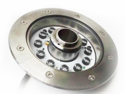 Подводный светодиодный светильник LEDprom LP GBZ 180/12/15 N AISI 316 12V синий 4607620402069