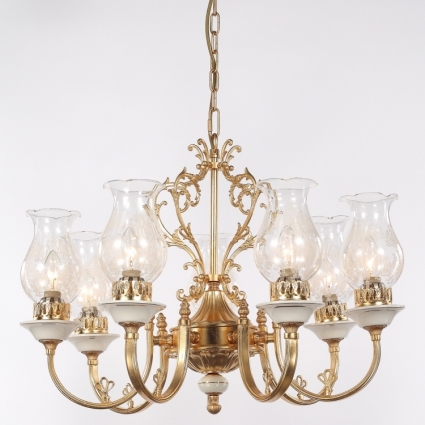 Подвесная люстра Lucia Tucci Vetralla 179.7 Antique Gold