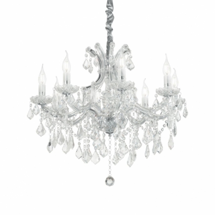 Подвесная люстра Ideal Lux Napoleon SP8 Cromo
