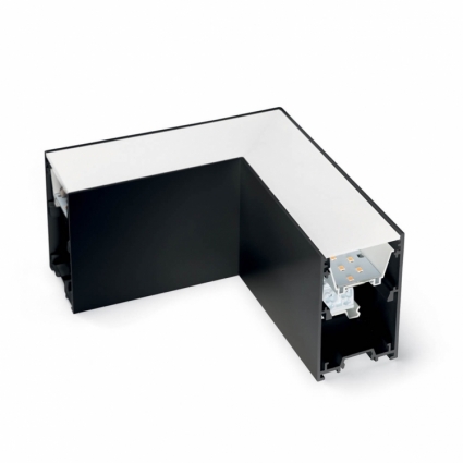 Подвесной светодиодный светильник Ideal Lux Fluo Corner 4000K BK
