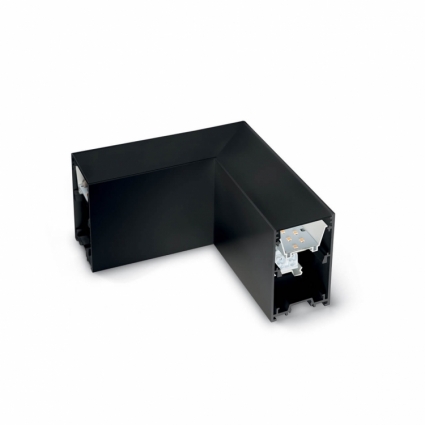 Соединитель угловой Ideal Lux Fluo Corner Blinded BK