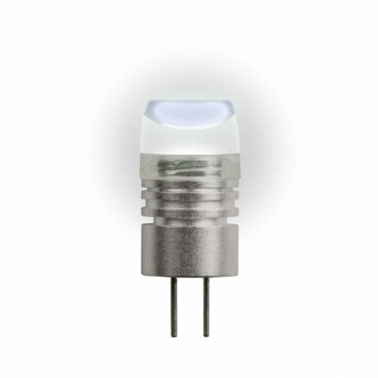 Лампа светодиодная (05855) G4 0,8W 4000K капсульная прозрачная LED-JC-12/0,8W/NW/G4 40lm