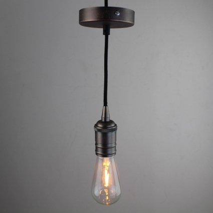 Ретро патрон с подвесом E27 Бронза Sun Lumen 056-687