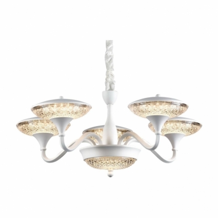 Подвесная светодиодная люстра Arte Lamp A5168LM-5WH