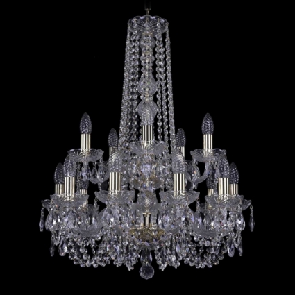 Подвесная люстра Bohemia Ivele 1406/10+5/195/h-75/2d/G