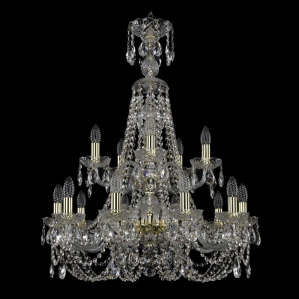 Подвесная люстра Bohemia Ivele 1406/10+5/240/XL-85/2d/G