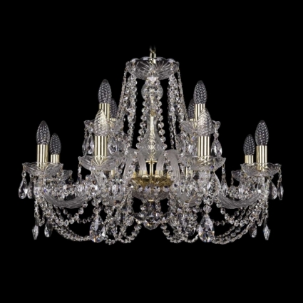 Подвесная люстра Bohemia Ivele 1406/8+4/240/G