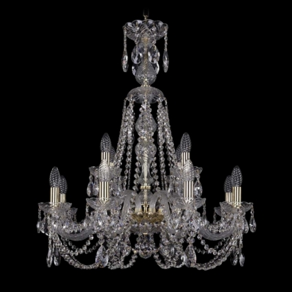 Подвесная люстра Bohemia Ivele 1406/8+4/240/XL-78/G