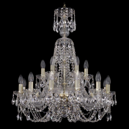 Подвесная люстра Bohemia Ivele 1406/12+6/240/XL-78/G