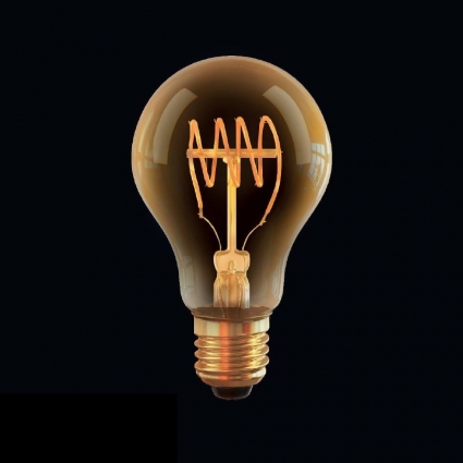 Лампа светодиодная диммируемая E27 4W 2800К прозрачная VG10-A60GE27warm4W-FB 7078