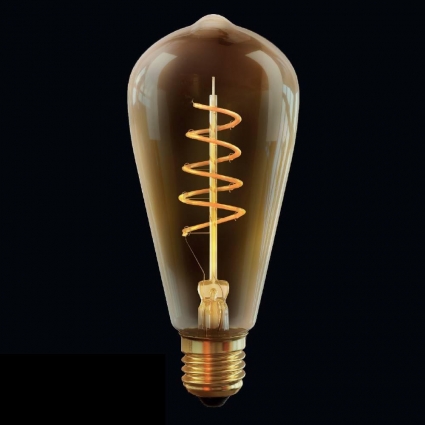 Лампа светодиодная диммируемая E27 4W 2800К прозрачная VG10-ST64GE27warm4W-FB 7077