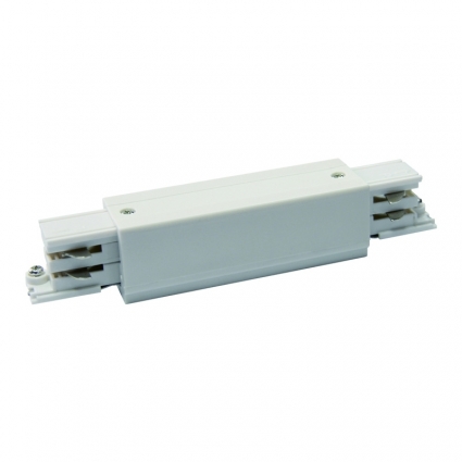 Соединитель для шинопроводов прямой внешний (09746) Uniel UBX-A12 Silver