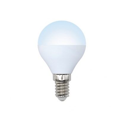 Лампа светодиодная (UL-00003824) E14 9W 6500K матовая LED-G45-9W/DW/E14/FR/NR