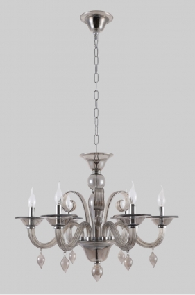 Подвесная люстра Crystal Lux Caetano SP-PL6 Smoke