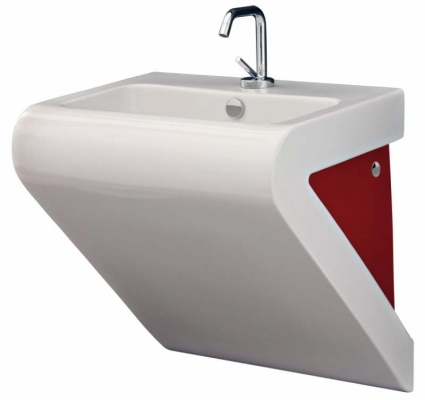 Раковина ArtCeram LaFontana LFL002 black&red