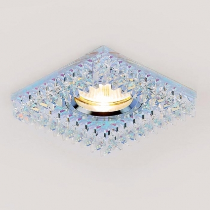 Встраиваемый светильник Ambrella light Crystal K120 PR