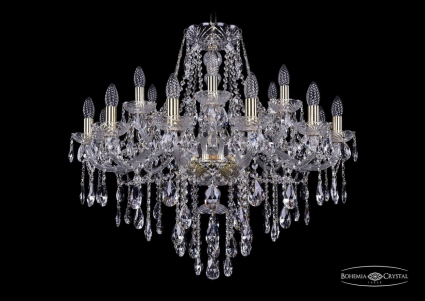 Подвесная люстра Bohemia Ivele 1415/12+6/300/G