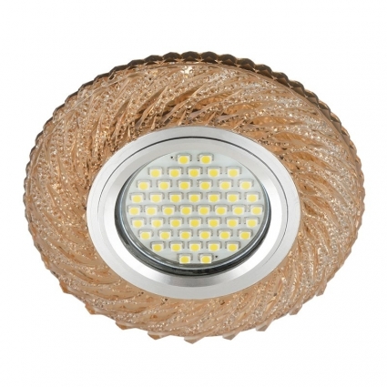 Встраиваемый светильник Fametto Luciole DLS-L137 Gu5.3 Glassy/Tea