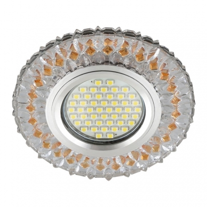 Встраиваемый светильник Fametto Luciole DLS-L138 Gu5.3 Glassy/Light Tea