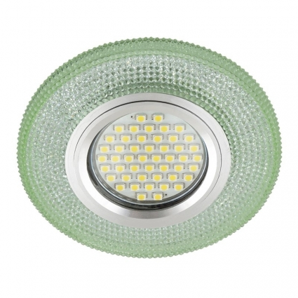 Встраиваемый светильник Fametto Luciole DLS-L142 Gu5.3 Glassy/Green