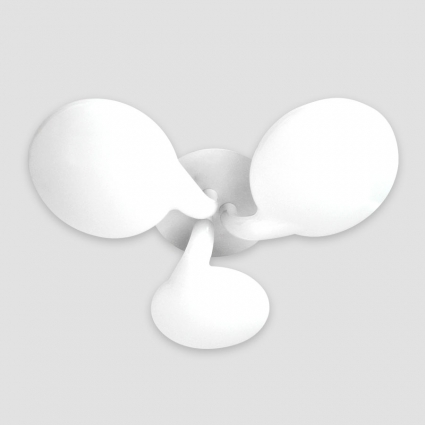 Потолочная светодиодная люстра Ambrella light Orbital Cloud FC22/3 WH 108W D720