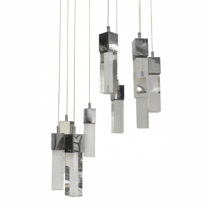 Подвесная светодиодная люстра Kink Light Аква 08510-9A(4000К)