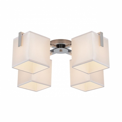 Потолочная люстра Citilux Стенли CL465141, плафоны белые
