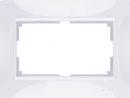 Рамка Snabb для двойной розетки белый basic WL03-Frame-01-DBL-white 4690389117008