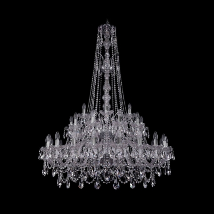 Подвесная люстра Bohemia Ivele 1411/20+10+5/400/XL-155/2d/Ni