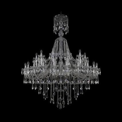 Подвесная люстра Bohemia Ivele 1415/24+12/530/XL-186/Ni