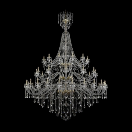 Подвесная люстра Bohemia Ivele 1415/24+12+12/900/XLU-320/3d/G