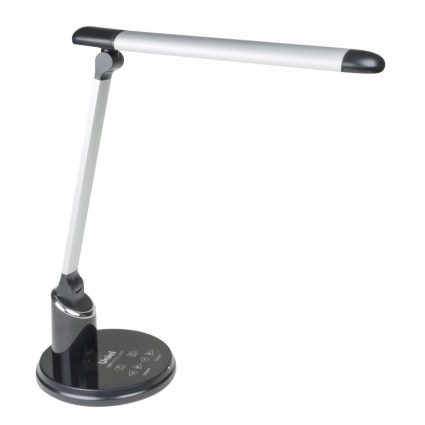 Настольная лампа (09107) Uniel TLD-517 Silver-Black/LED/900Lm/2700-6400K/Dimmer