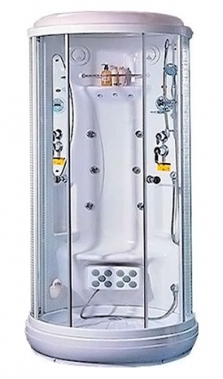 Душевая кабина Appollo A-0840W с баней, 100 см