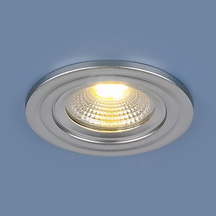 Встраиваемый светодиодный светильник Elektrostandard 9902 LED 3W COB SL серебро 4690389106118
