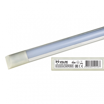 Потолочный светодиодный светильник (UL-00003555) Volpe ULO-Q148 AL60-18W/DW White