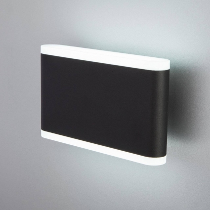 Уличный настенный светодиодный светильник Elektrostandard 1505 Techno Led Cover чёрный 4690389128073