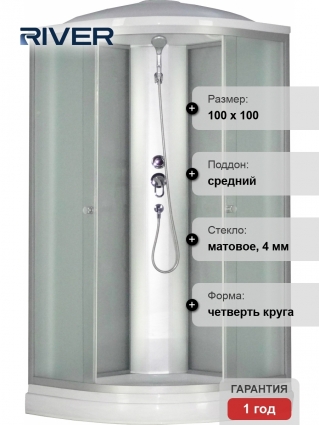 Душевая кабина River Nara Light 100/15 МТ