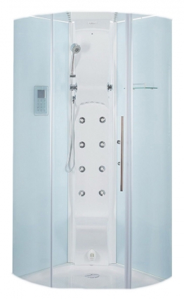 Передняя панель Aquanet Taurus 100x100 прозрачное стекло