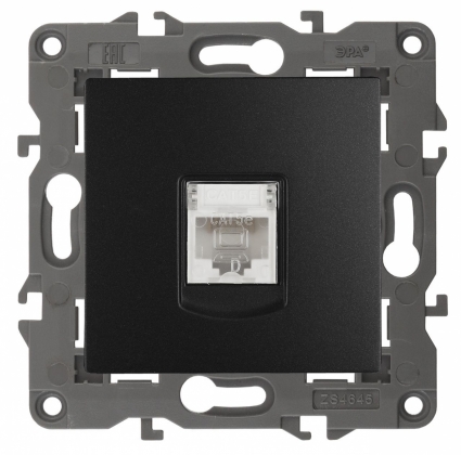 Розетка информационная RJ45 ЭРА Elegance 14-3107-05