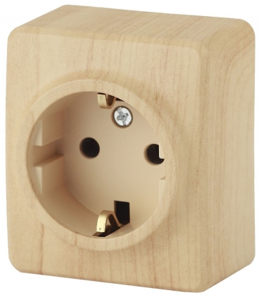 Розетка ЭРА Эксперт 2P E Schuko со шторками 16A 250V 11-2204-11