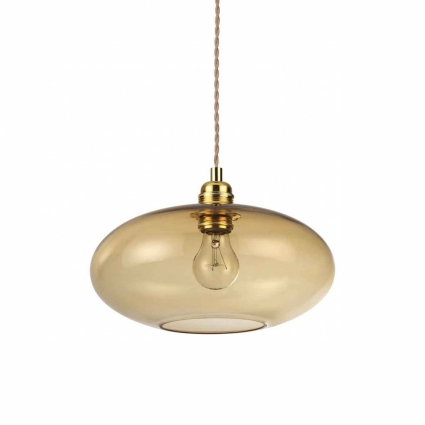 Подвесной светильник Ideal Lux Blob SP1 Ambra