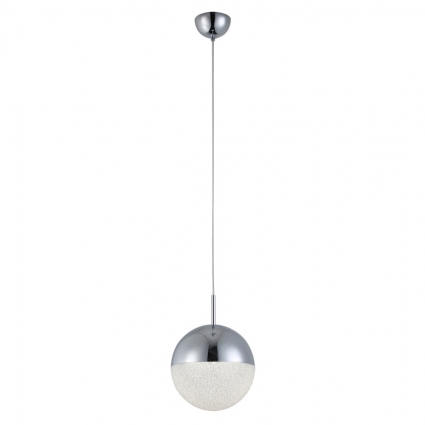 Подвесной светодиодный светильник Crystal Lux Pio SP1 D150 Chrome