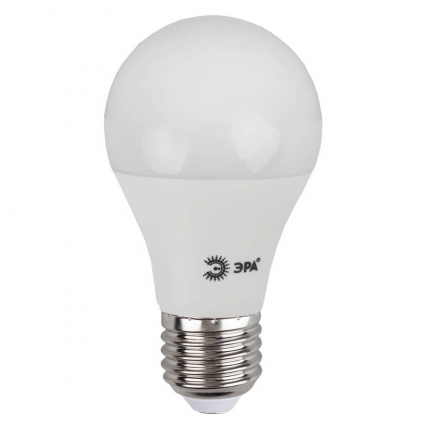 Лампа светодиодная ЭРА E27 12W 2700K матовая ECO LED A60-12W-827-E27